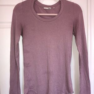 Aritzia purple long sleeve
